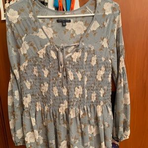 Floral blouse-American Eagle